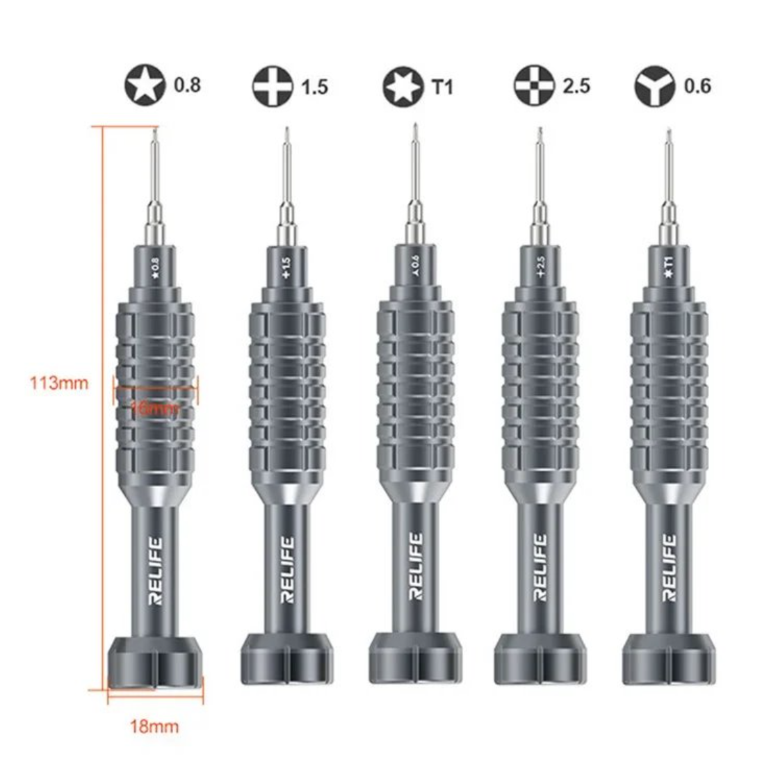 RL-730A Steel King Screwdriver Set